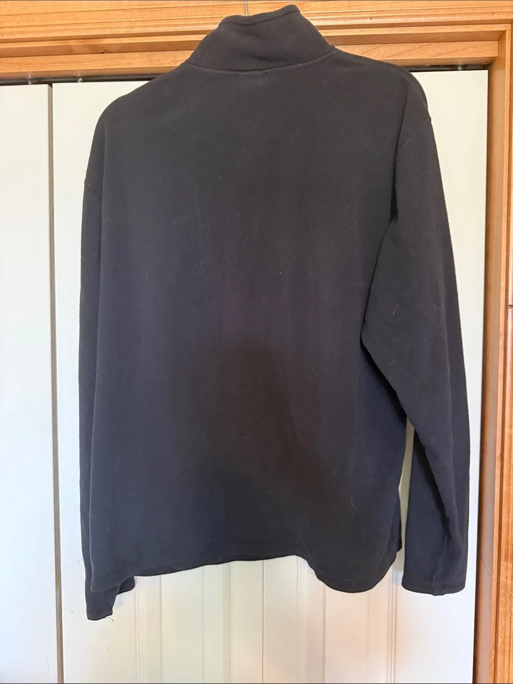 The North Face Black Half-Zip Fleece Pullover